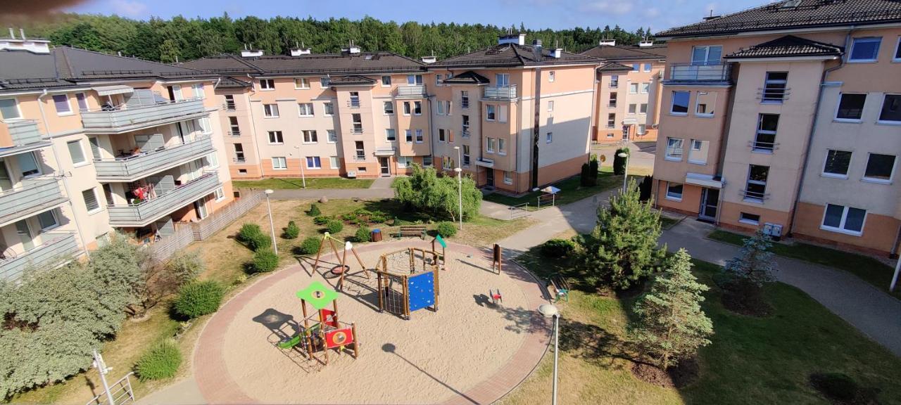 Apartament Lesna Z Tarasem กดิเนีย ภายนอก รูปภาพ
