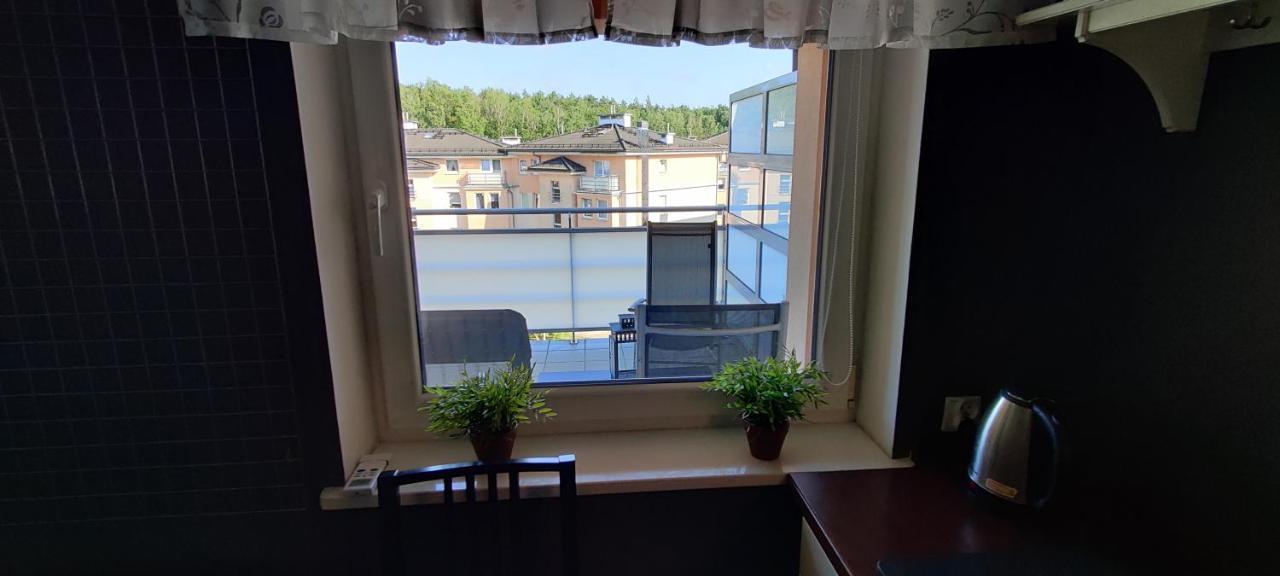 Apartament Lesna Z Tarasem กดิเนีย ภายนอก รูปภาพ